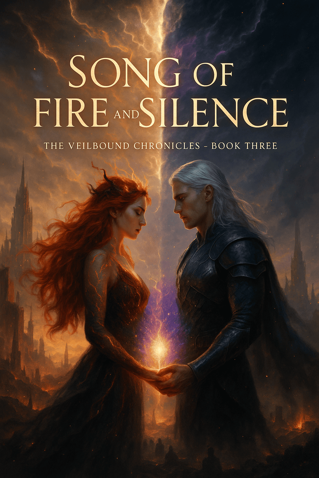 Song of Fire and Silence - The Veilbound Chronicles- Book 3
